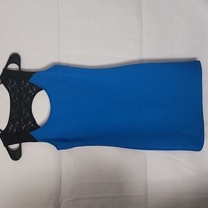Bright Blue stretch dress
